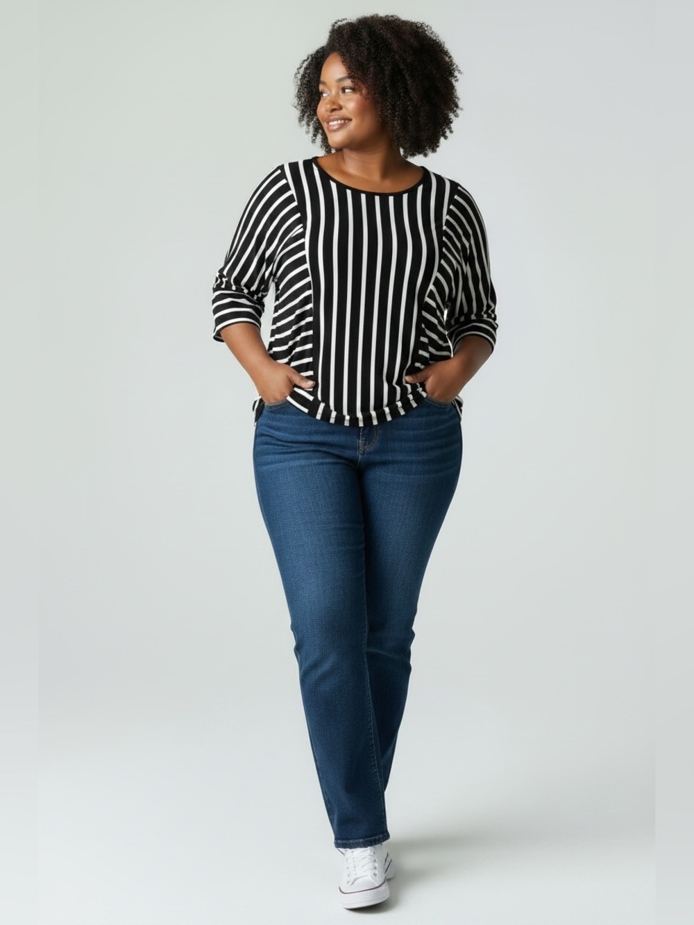 Chaus Sport striped tunic